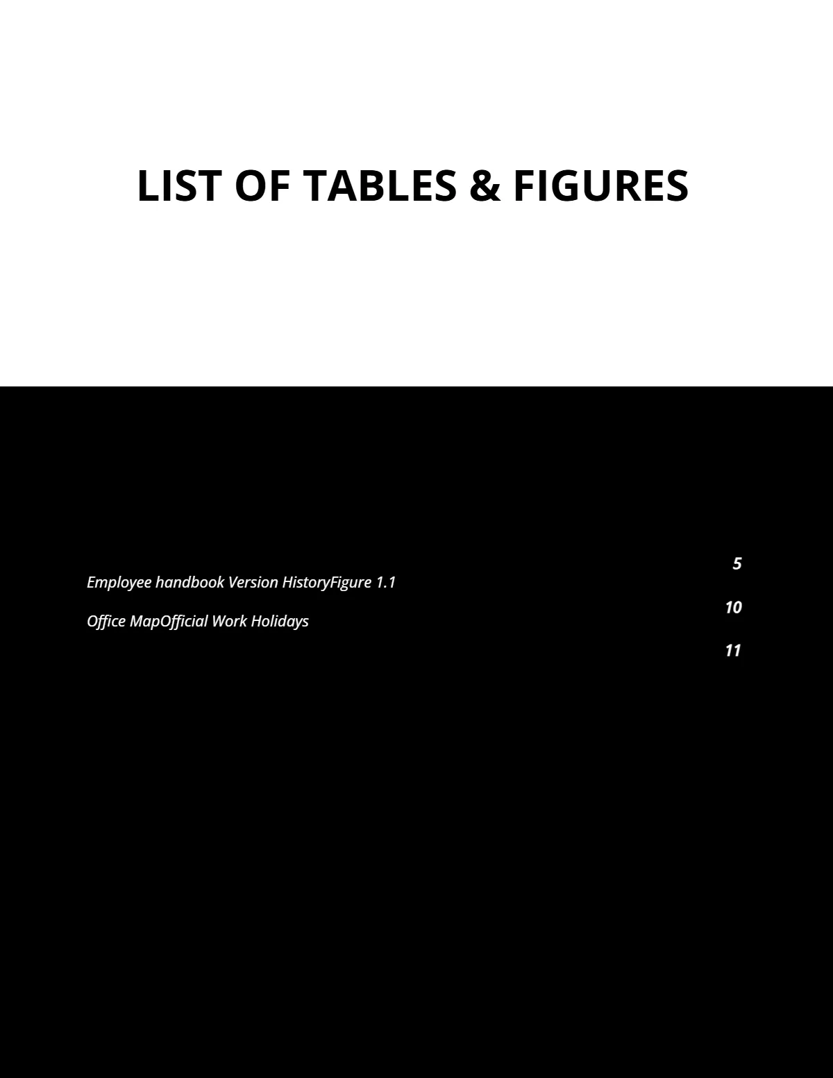 Free Simple Employee Handbook Template to Edit Online