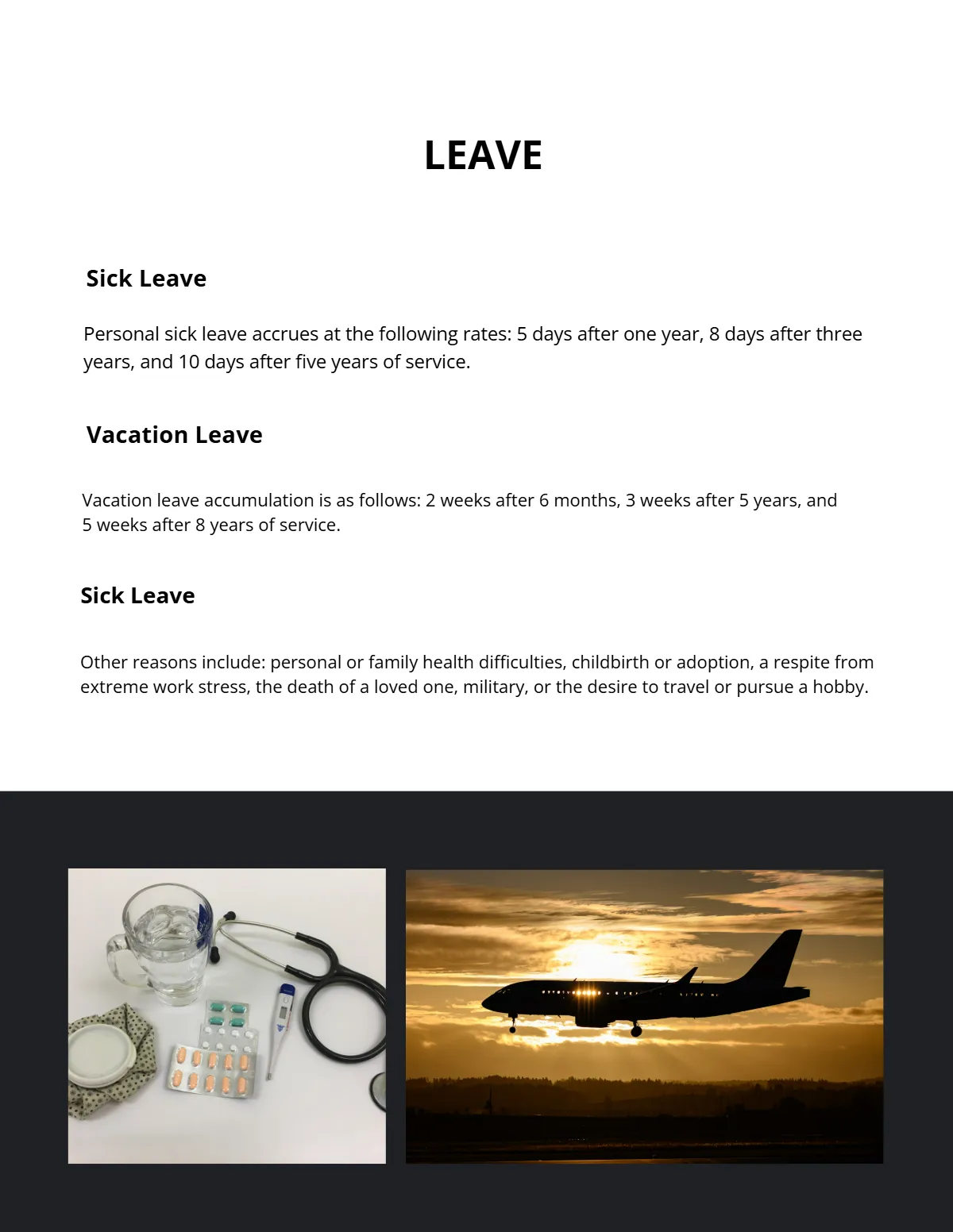 Free Simple Employee Handbook Template to Edit Online