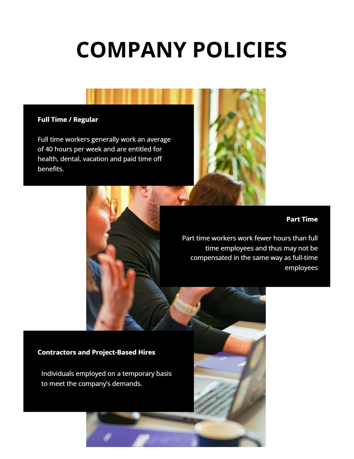 Free Simple Employee Handbook Template to Edit Online