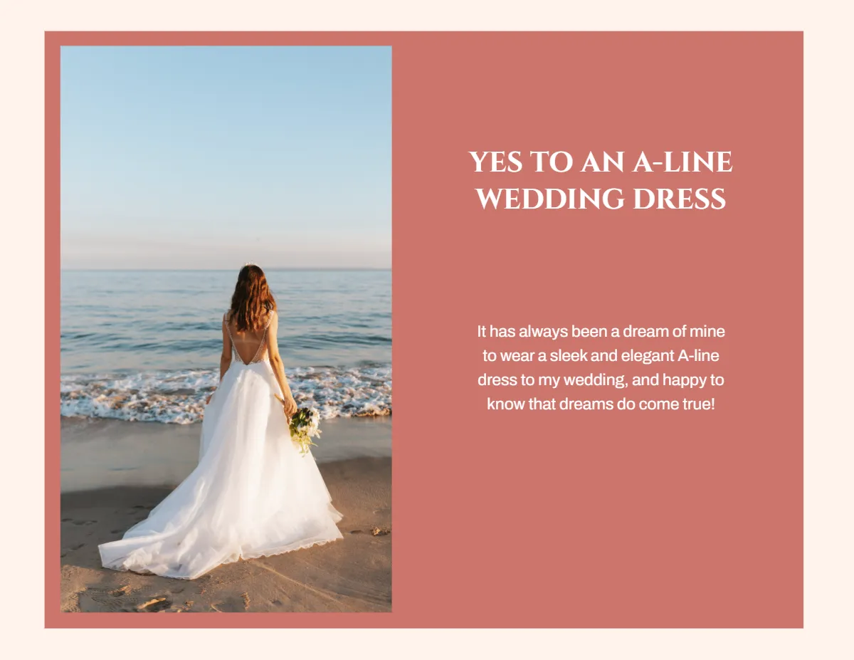 Free Wedding Scrapbook Template to Edit Online