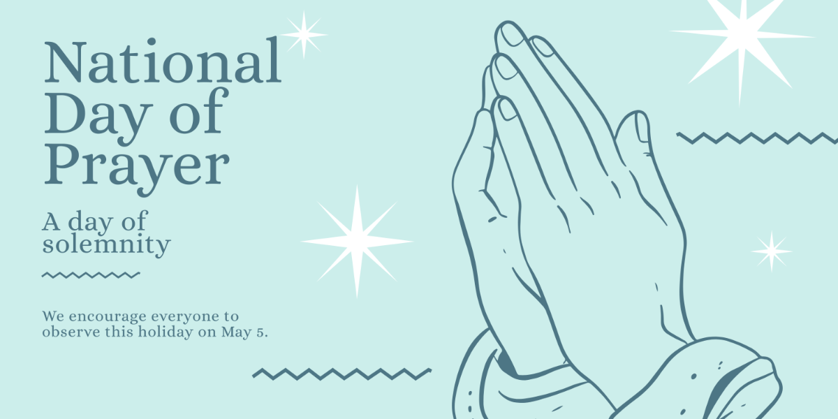 National Day Of Prayer Banner Template