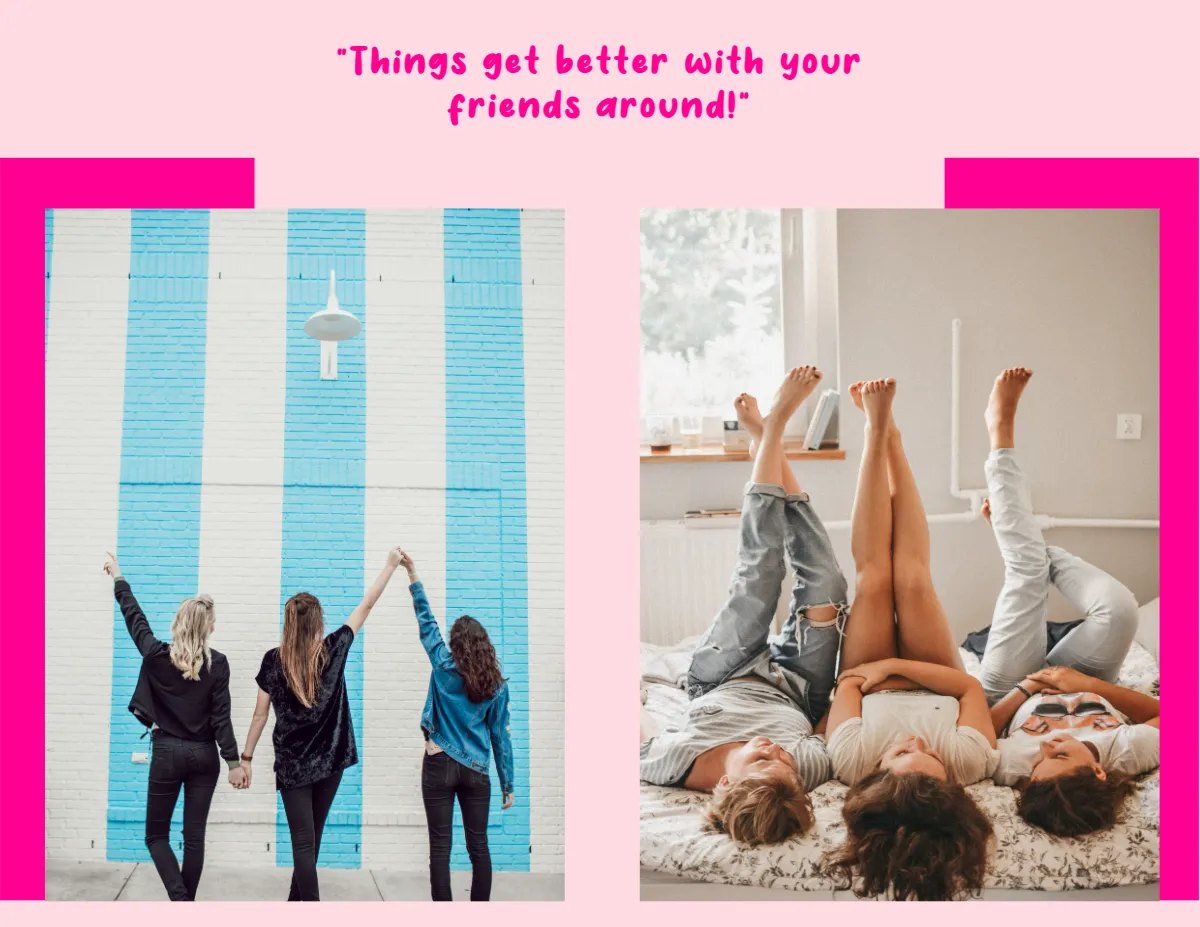 Free Modern School Project Scrapbook Template to Edit Online