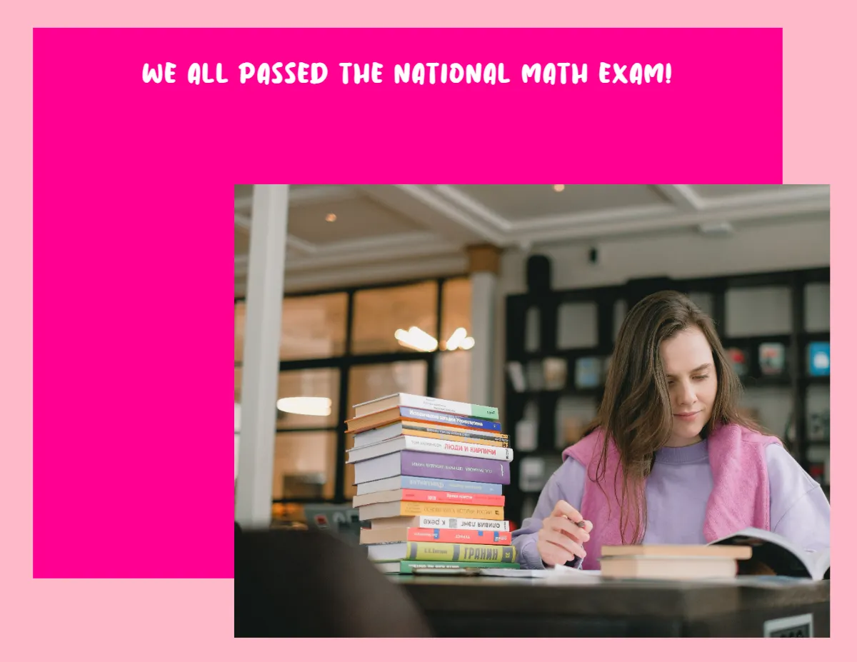 Free Modern School Project Scrapbook Template to Edit Online