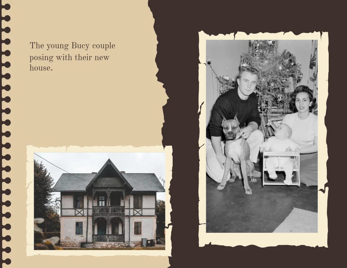 Free Vintage Scrapbook Template to Edit Online