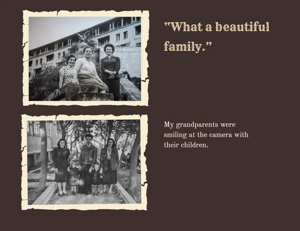 Free Vintage Scrapbook Template to Edit Online