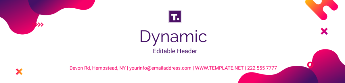 Dynamic Editable Header