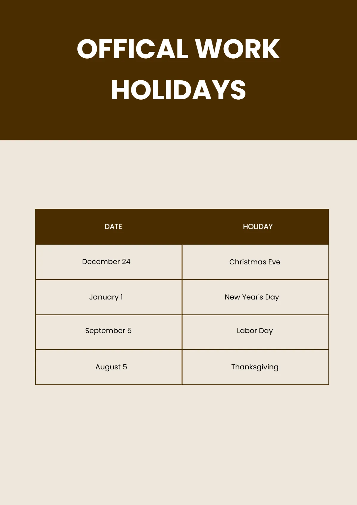 Free Retail Employee Handbook Template to Edit Online