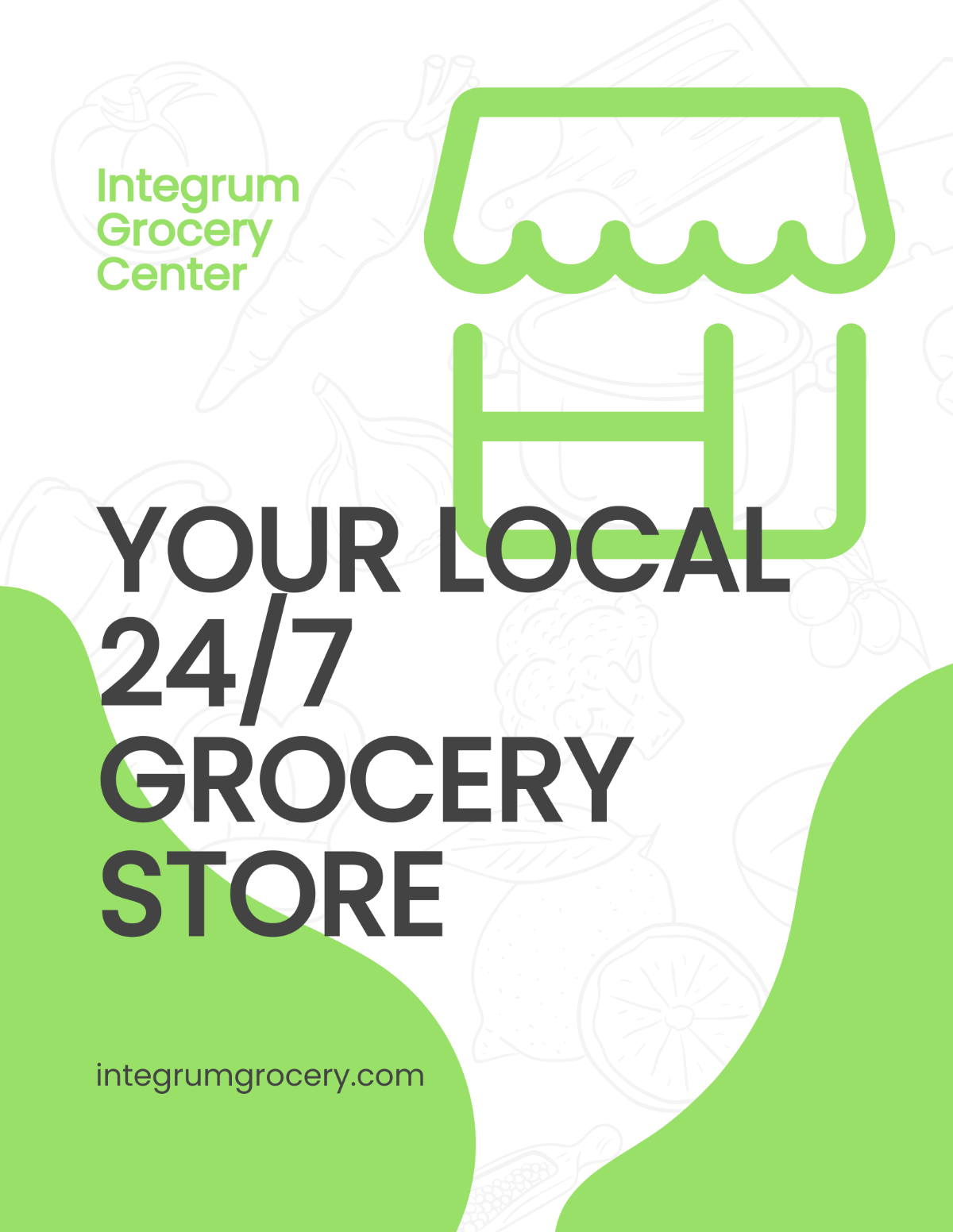 Grocery Store Flyer Template