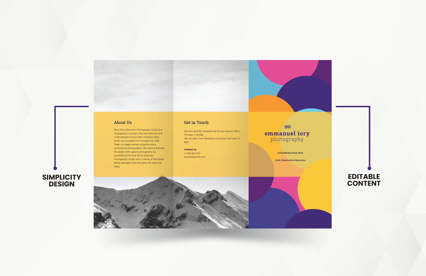 Photography Business Brochure Template