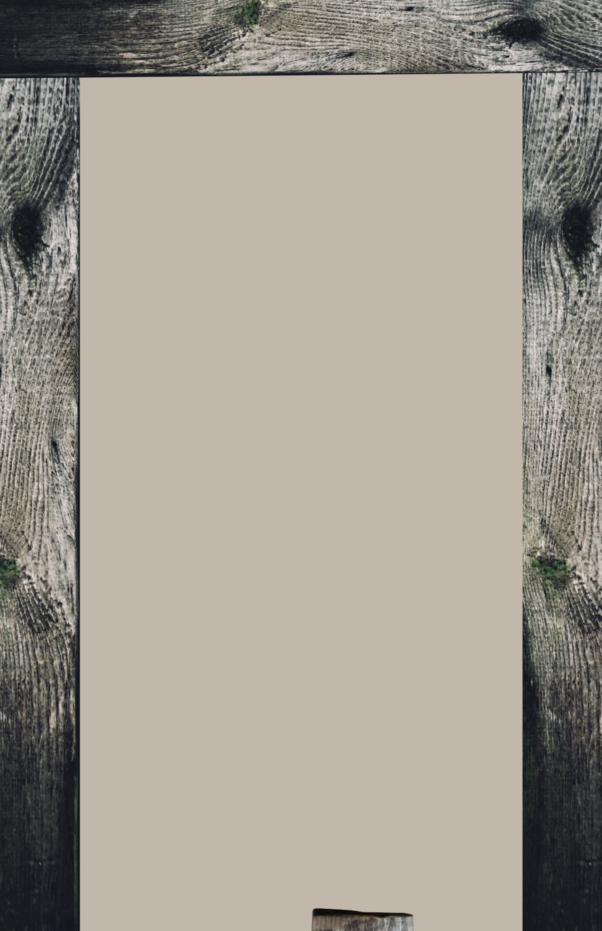 Rustic Poster Frame Template