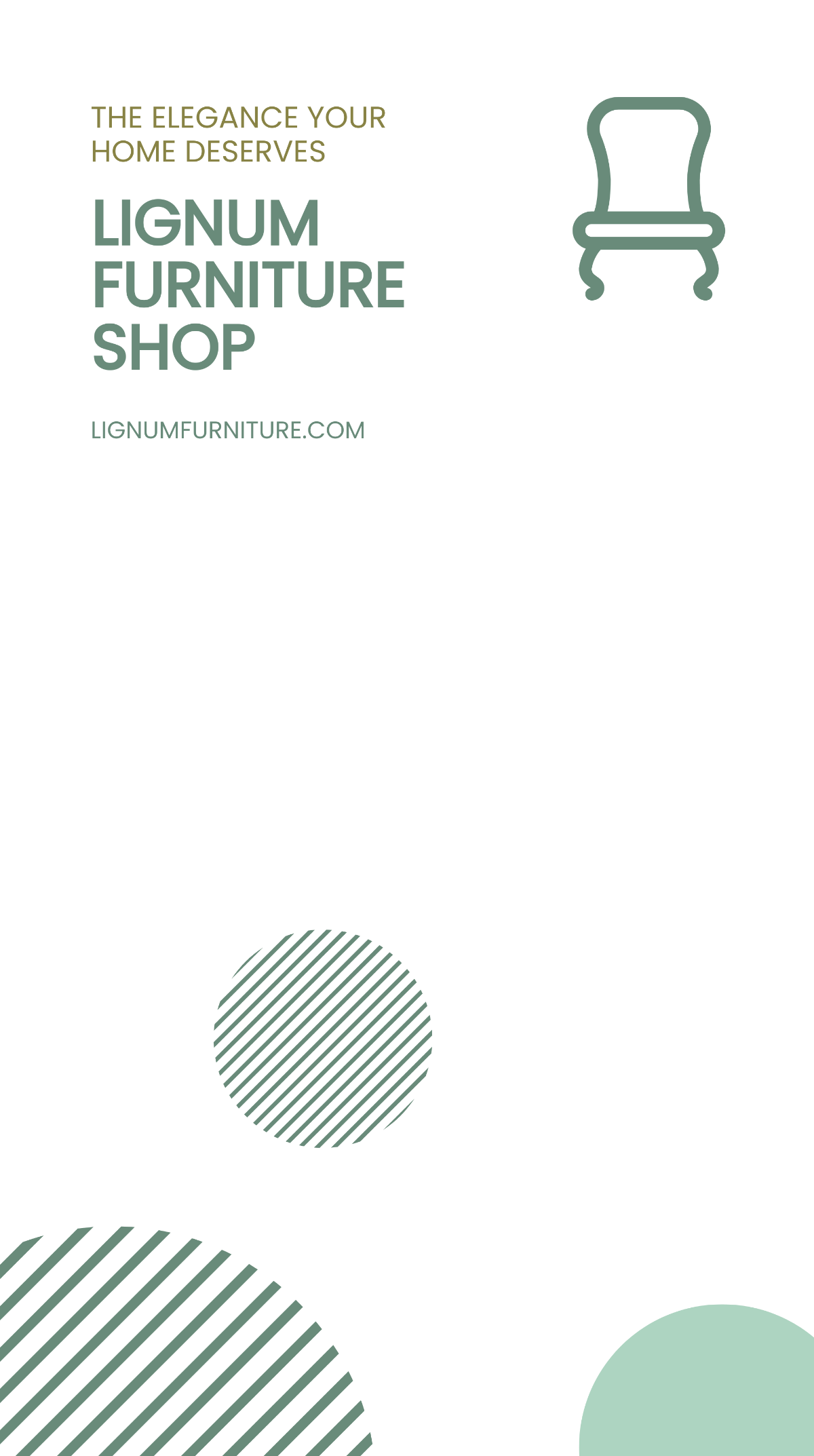 Furniture Shop Snapchat Geofilter Template