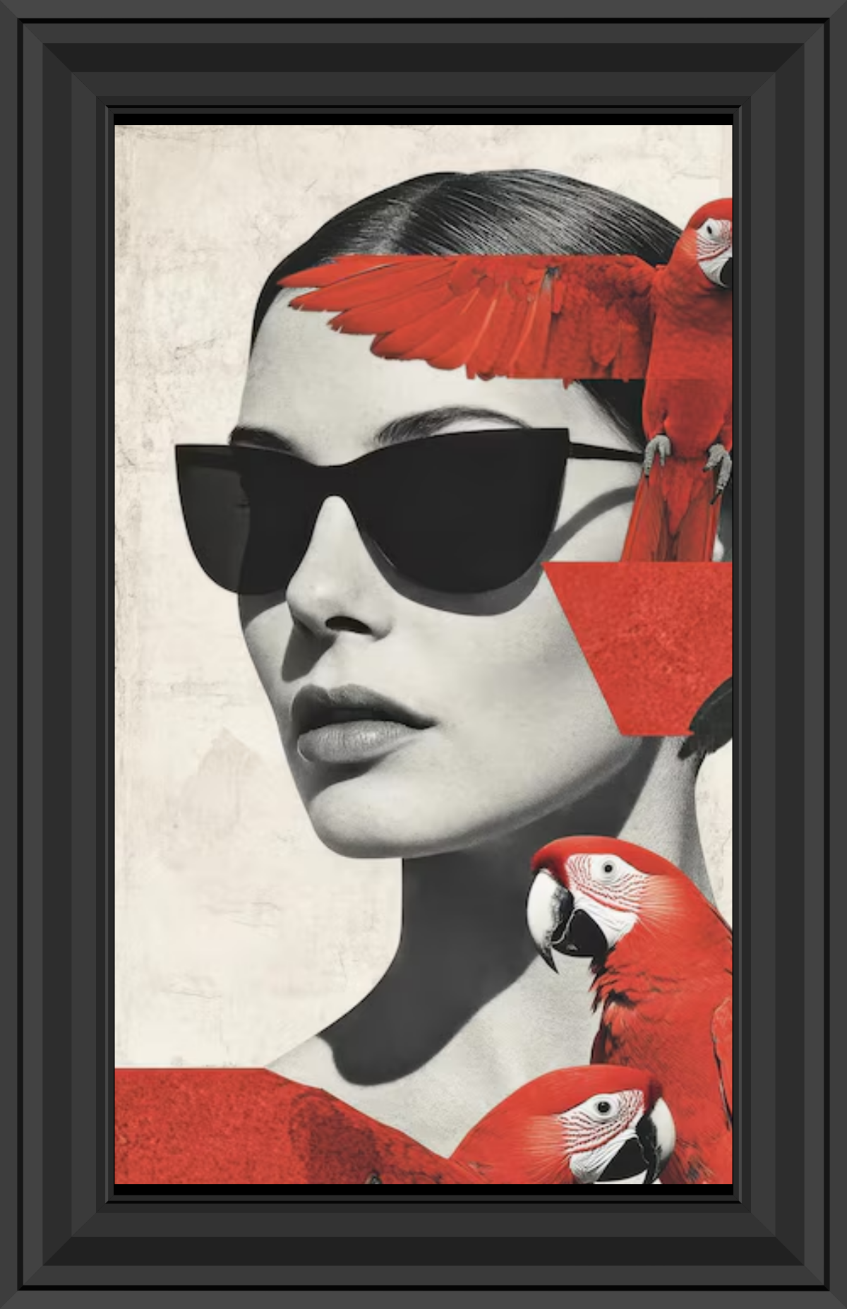 Free Black Poster Frame Template