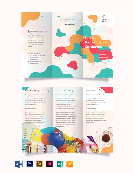 Business Event Tri-Fold Brochure Template: Download 563+ Brochures in ...