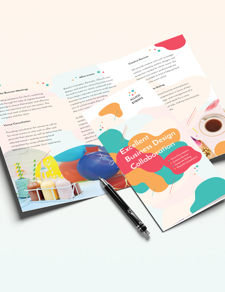 templates for iwork pages conference brochure