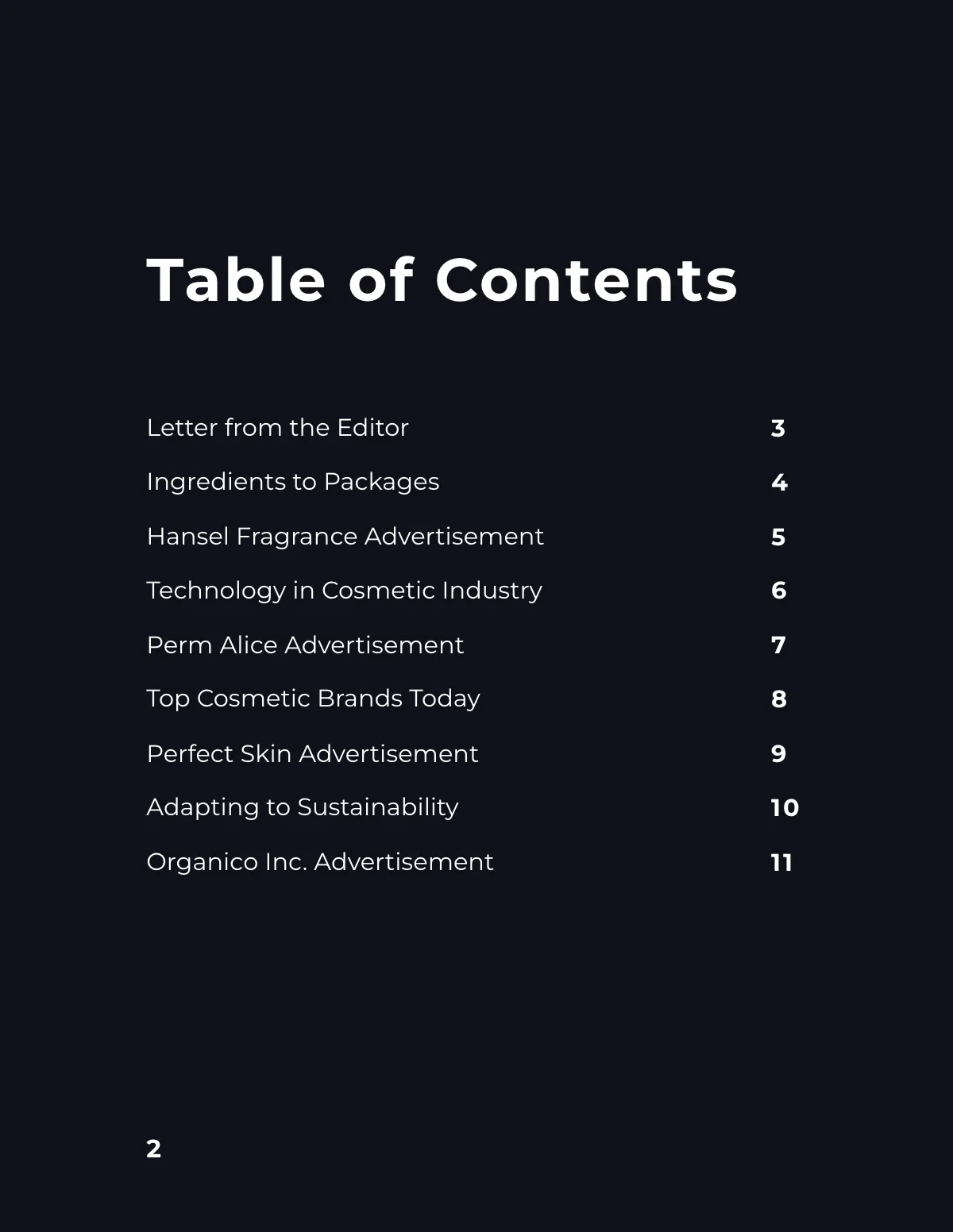 Free Basic Product Magazine Template to Edit Online