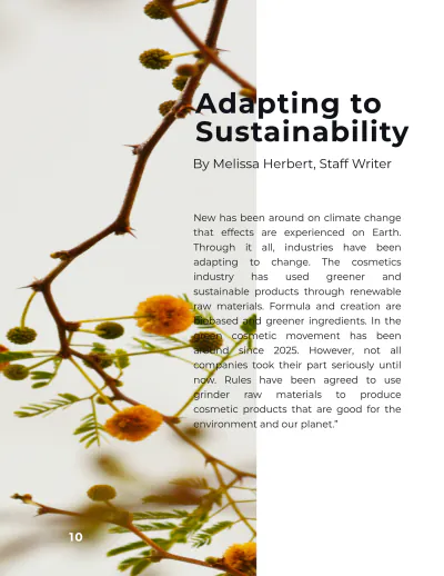 Free Basic Product Magazine Template to Edit Online