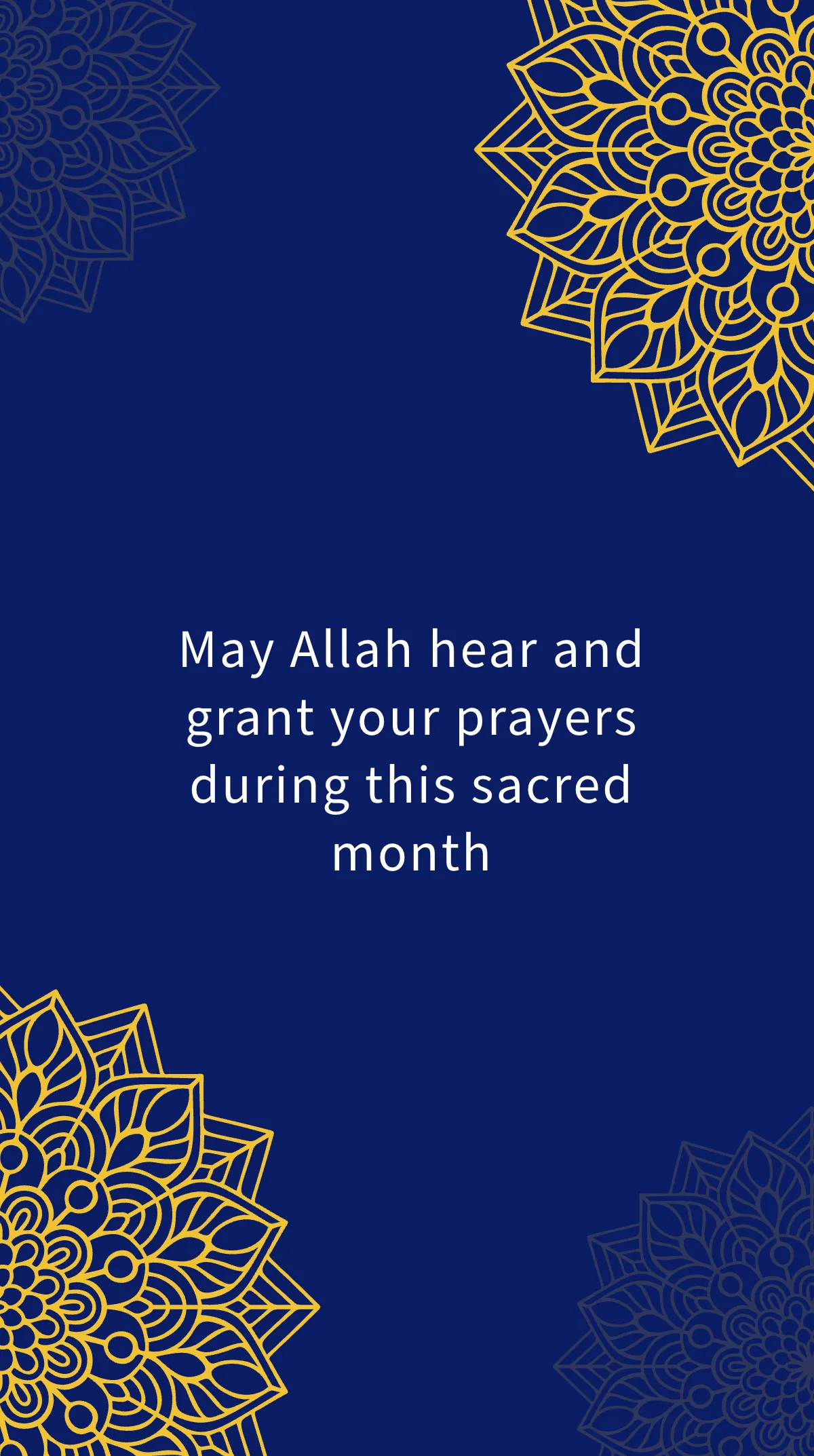 Free Ramadan Mubarak Instagram Story Template to Edit Online