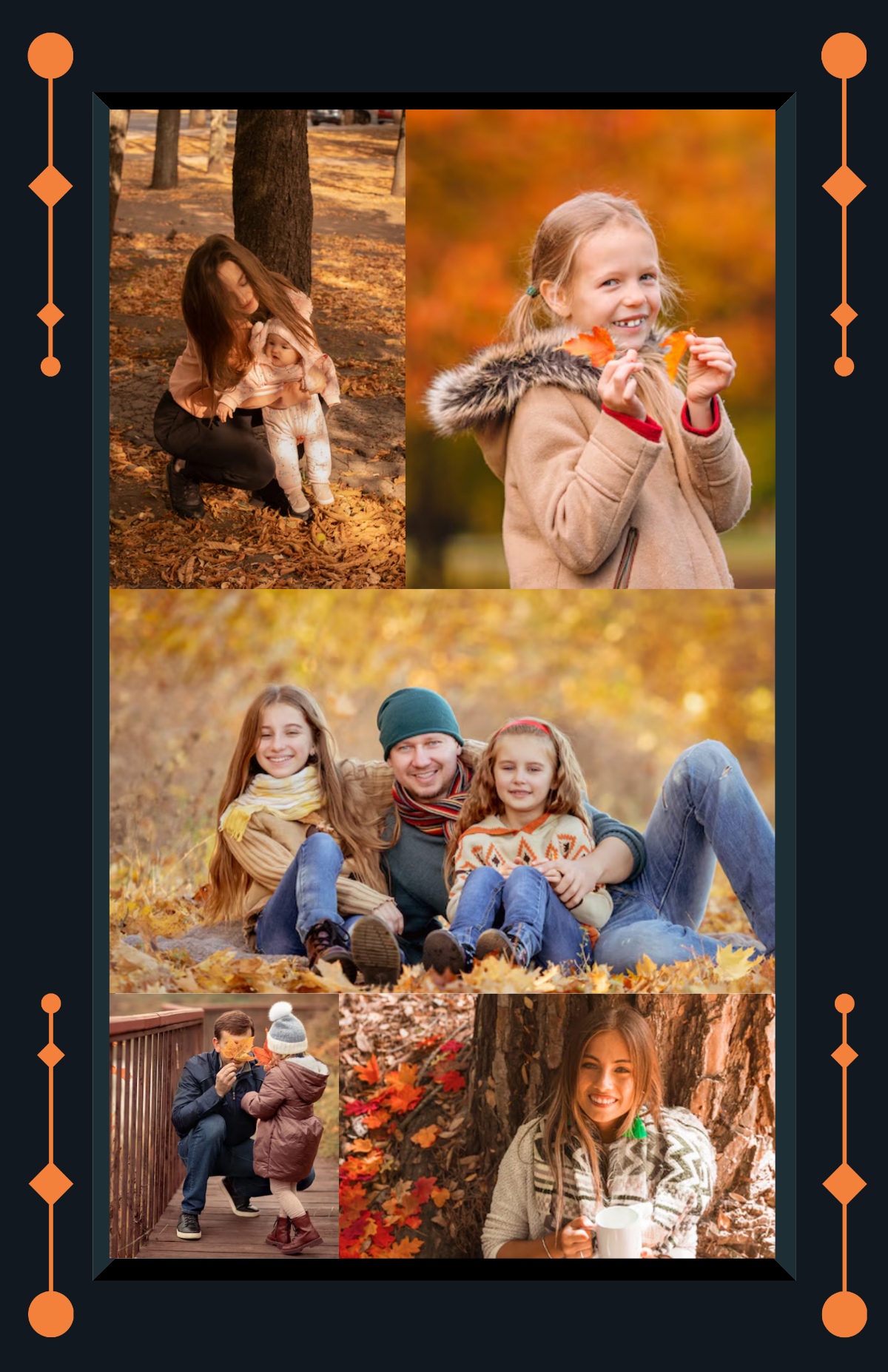 Free Collage Poster Frame Template