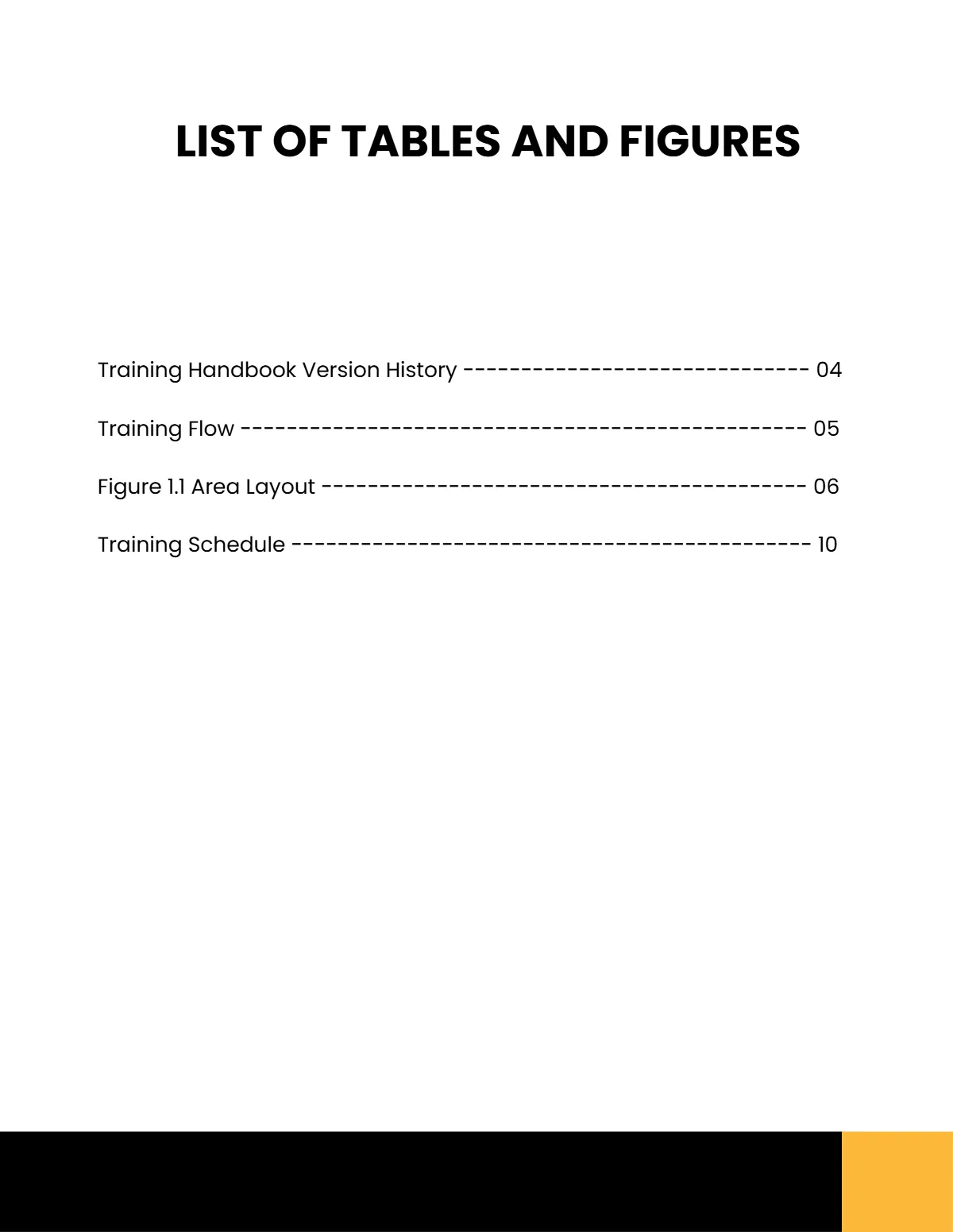Free Training Handbook Template to Edit Online