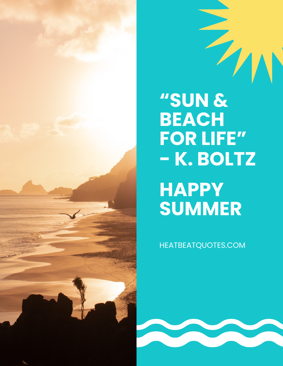 Summer Quote Flyer Template - Edit Online & Download