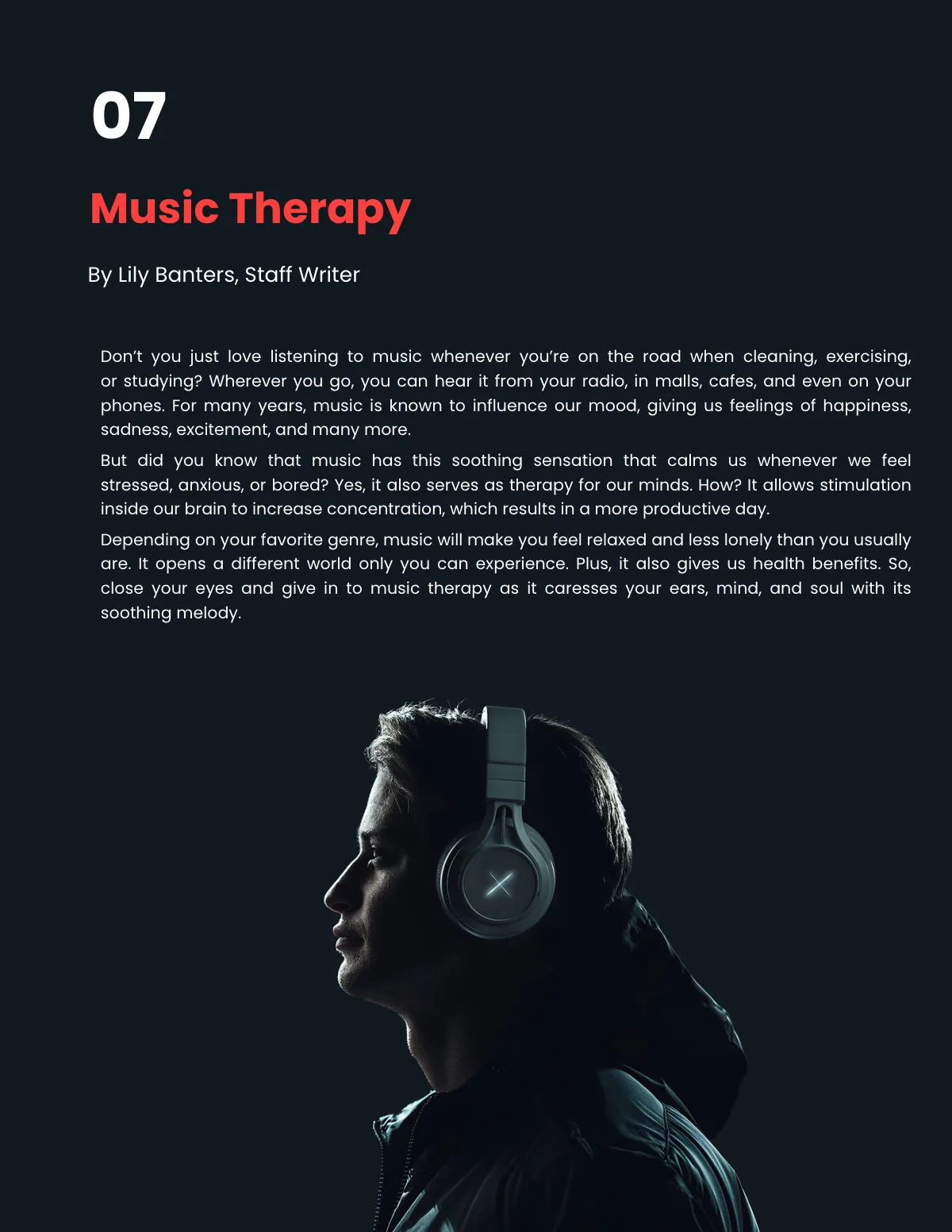 Free Minimalist Layout Magazine Template to Edit Online