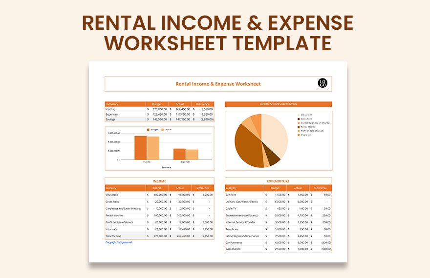 Apple Numbers Income And Expense Template