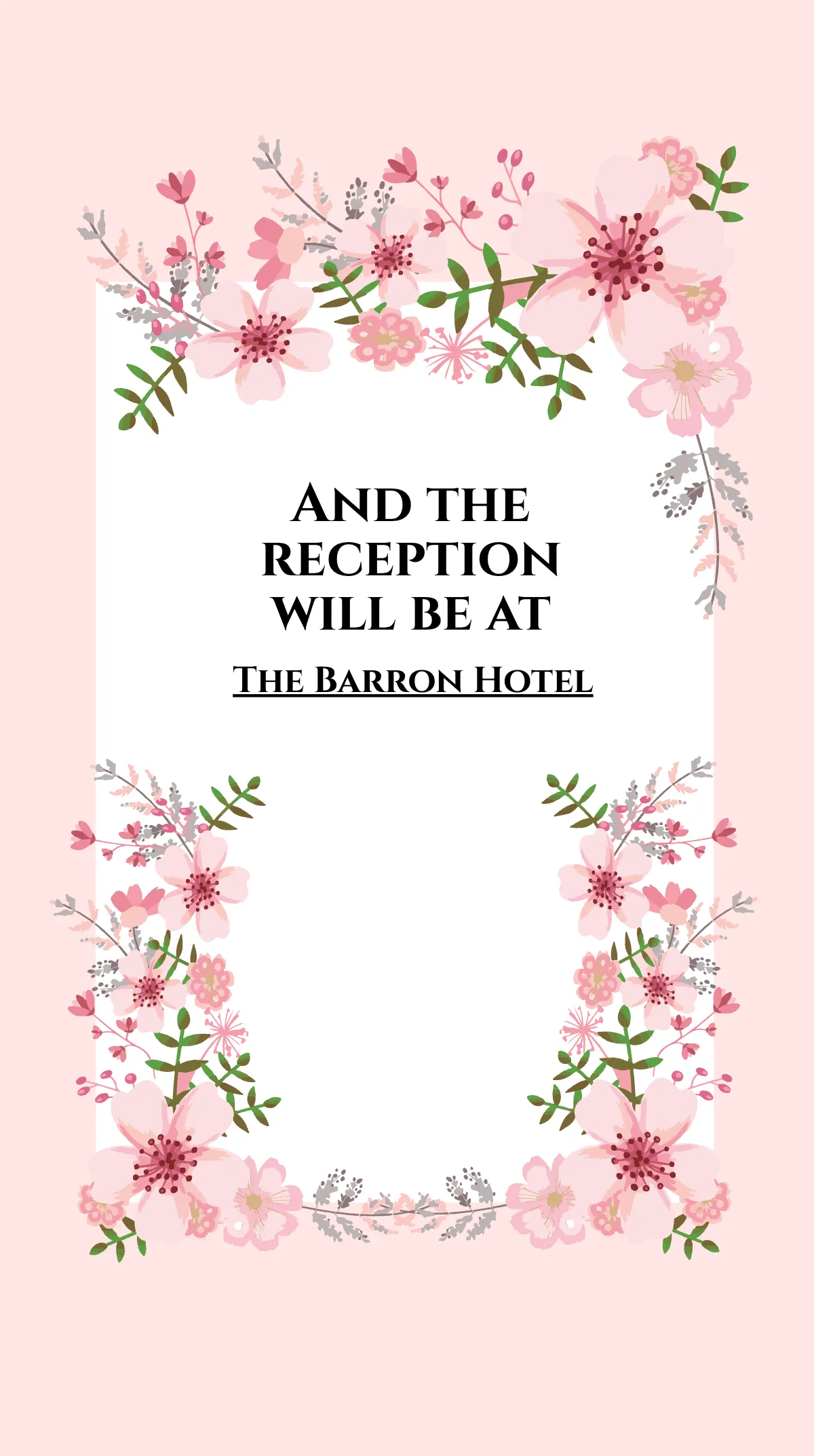 Free Wedding Announcement Instagram Story Template to Edit Online