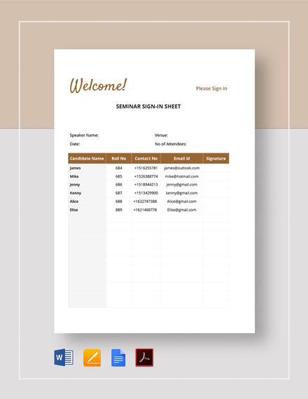 real estate open house sign in sheet template pdf word apple