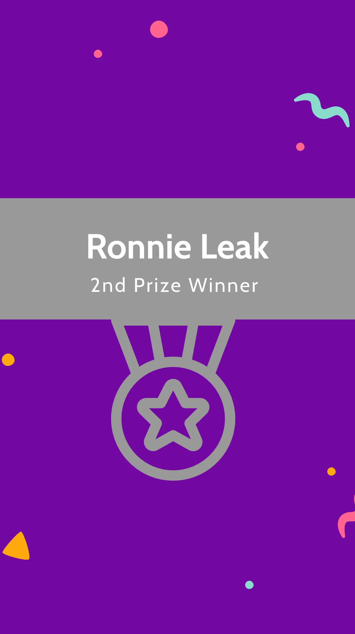 Free Contest Winner Announcement Instagram Story Template to Edit Online