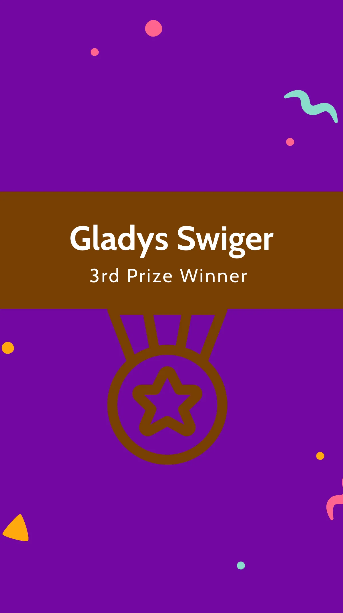 Free Contest Winner Announcement Instagram Story Template to Edit Online