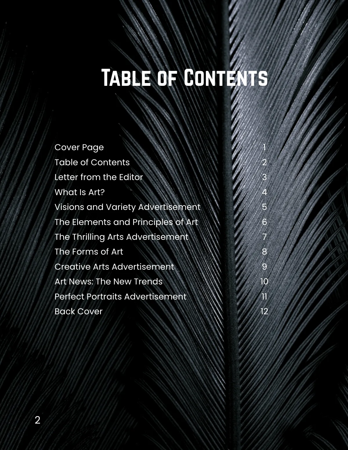 Free Black and White Minimalist Magazine Template to Edit Online
