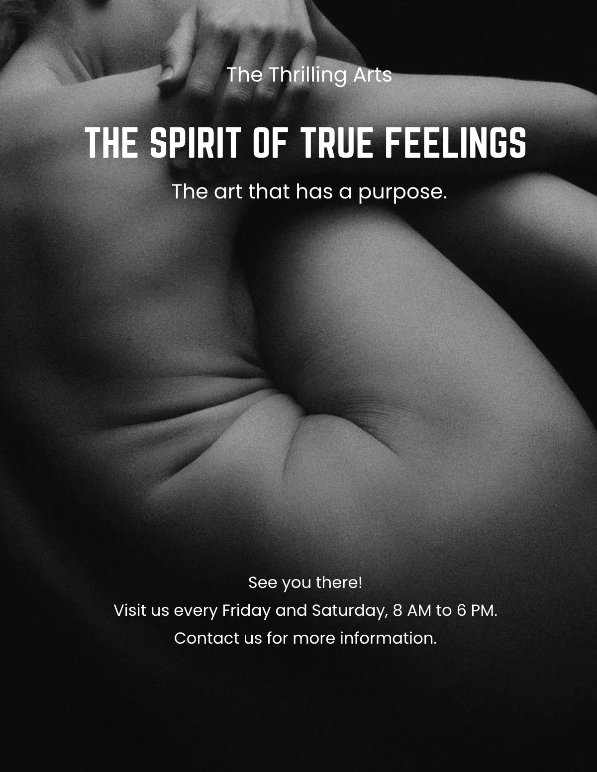 Free Black and White Minimalist Magazine Template to Edit Online