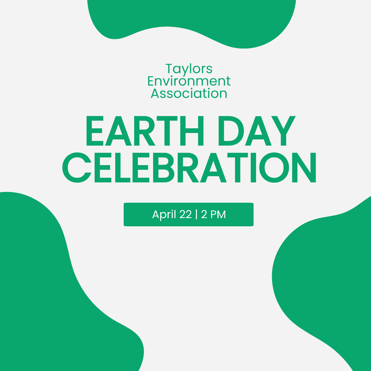 Earth Day Event Instagram Post Template