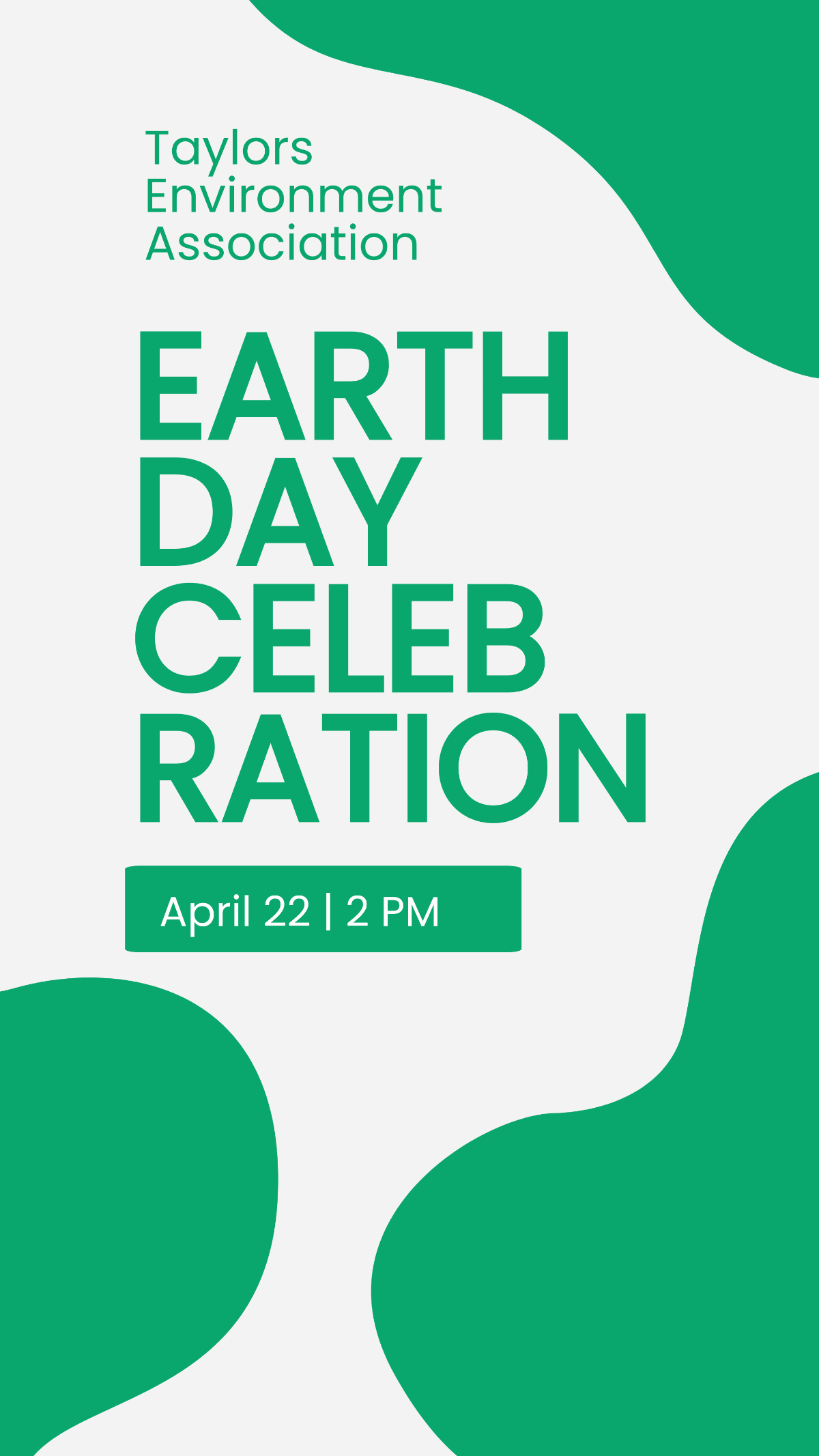 Earth Day Event Instagram Story Template