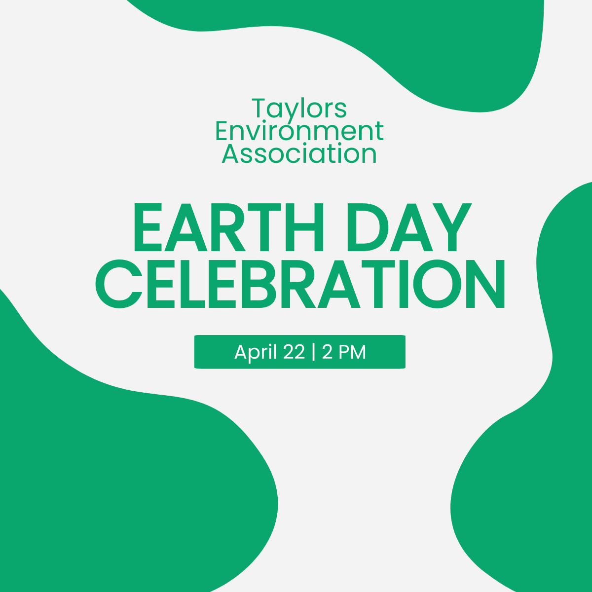 Earth Day Event Linkedin Post Template