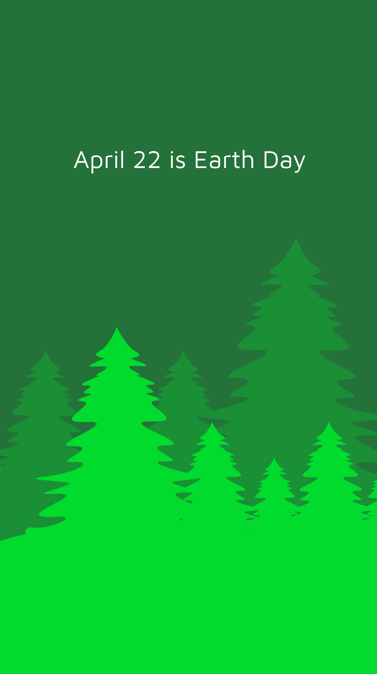 Free Happy Earth Day Instagram Story Template to Edit Online