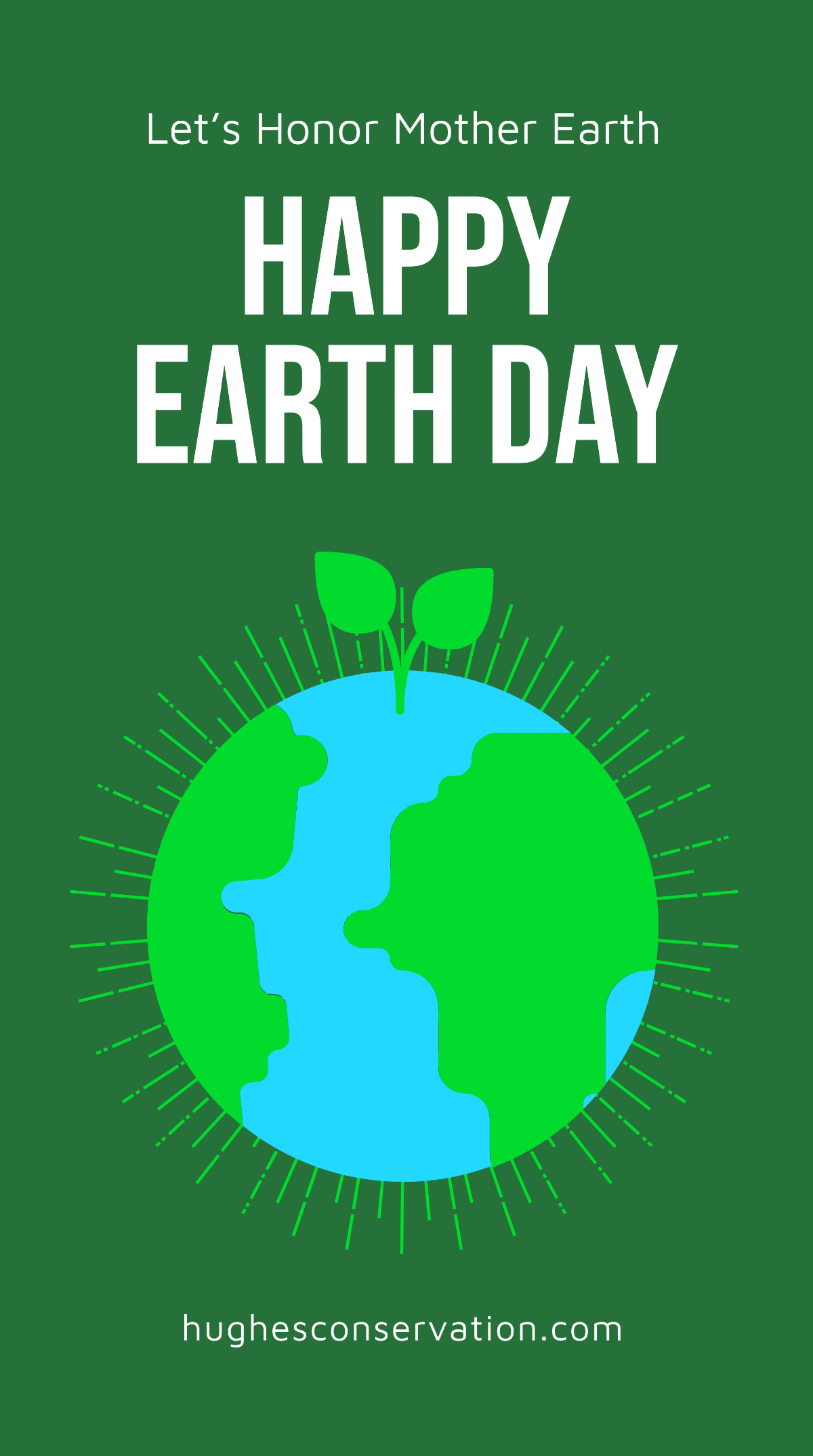 Happy Earth Day Instagram Story Template