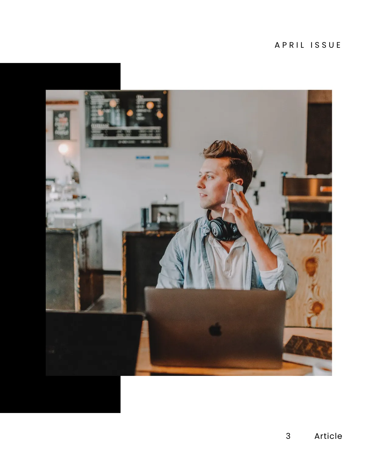 Free Professional Sales Magazine Template to Edit Online