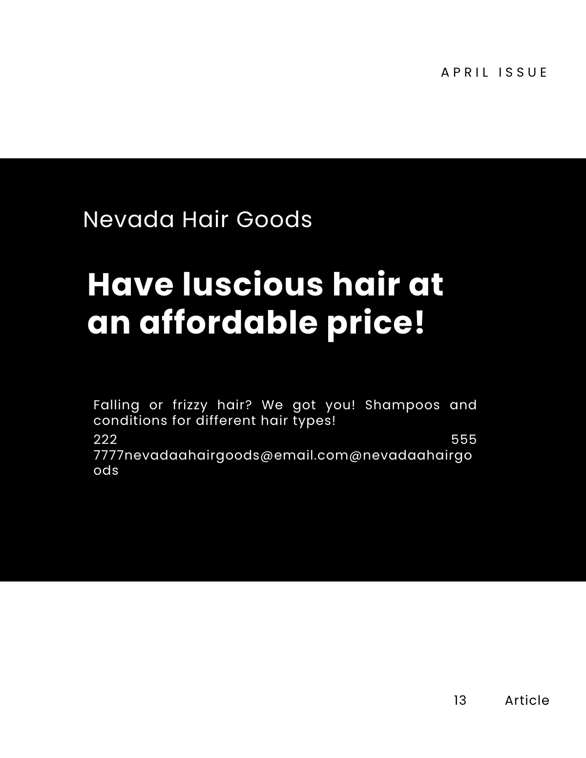 Free Professional Sales Magazine Template to Edit Online