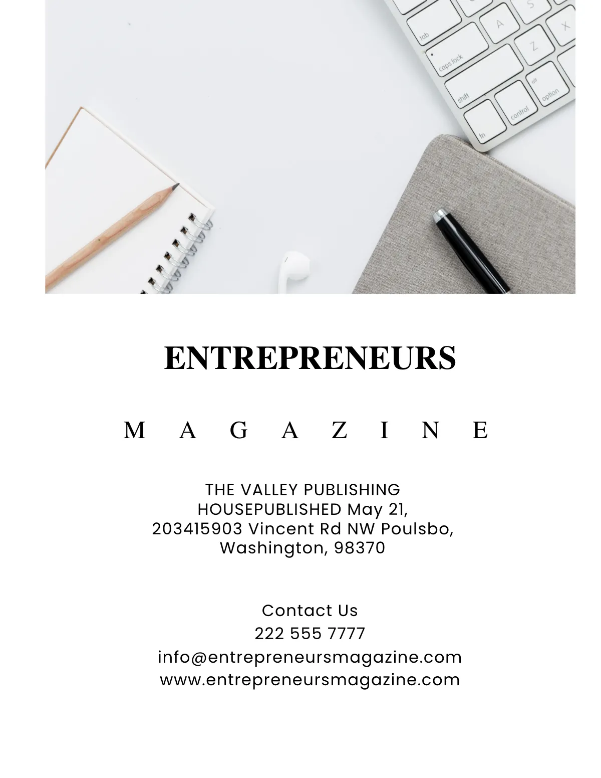 Free Professional Sales Magazine Template to Edit Online