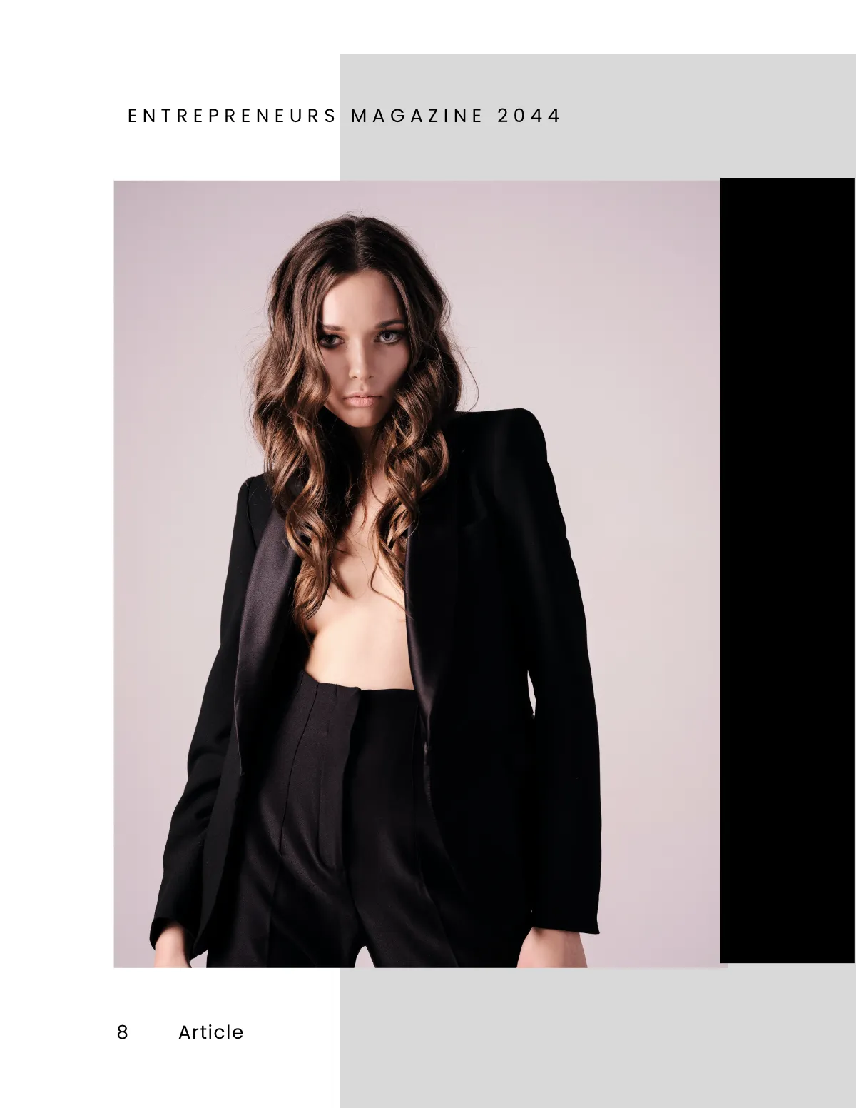 Free Professional Sales Magazine Template to Edit Online