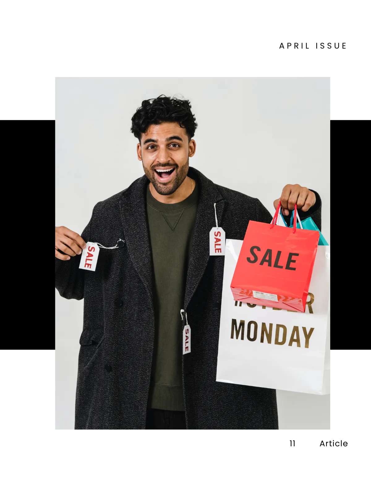 Free Professional Sales Magazine Template to Edit Online