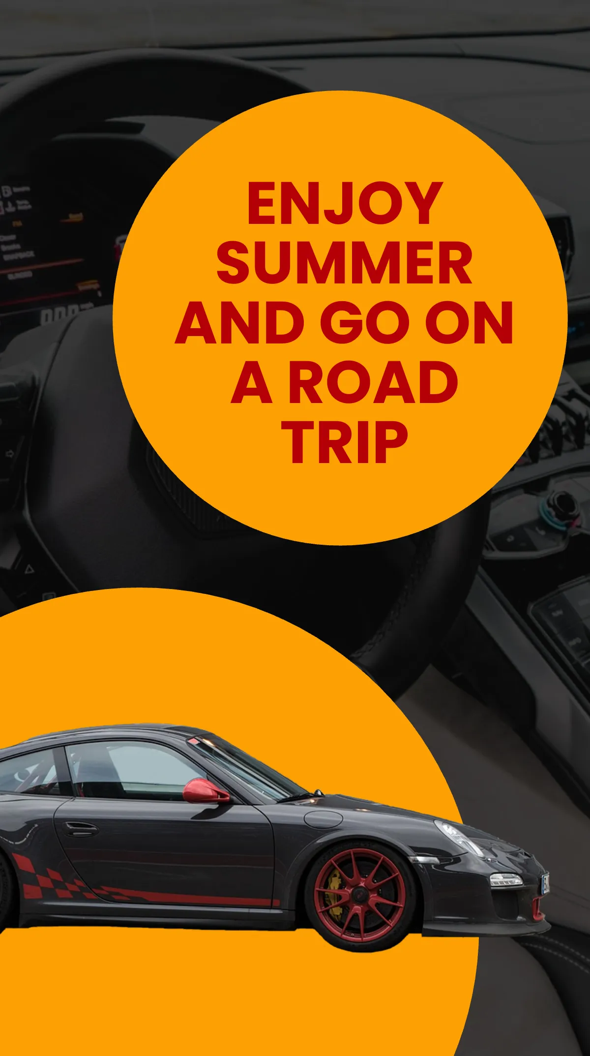 Free Car Rental Promotion Instagram Story Template to Edit Online