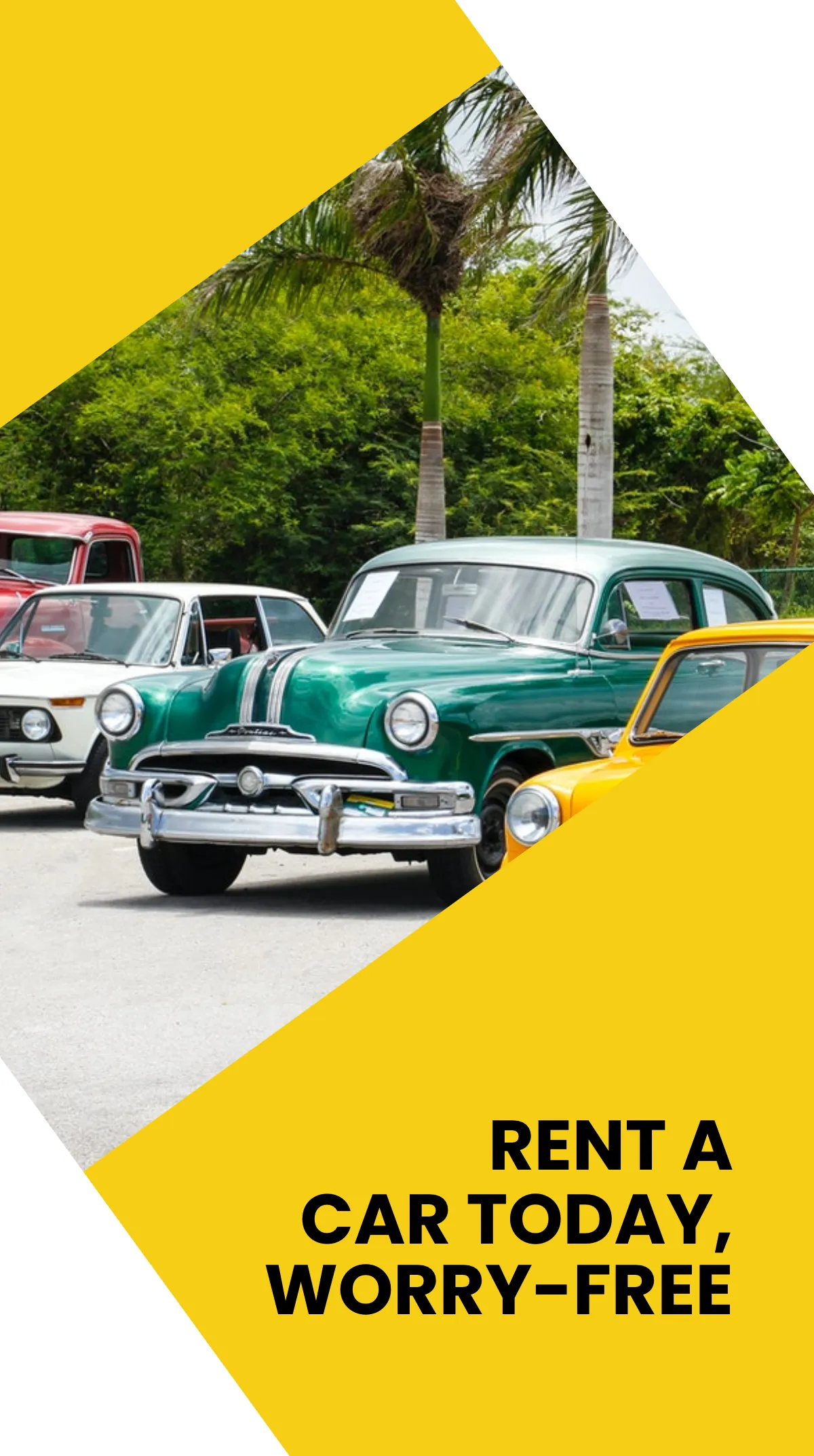 Free Car Rental Advertisement Instagram Story Template to Edit Online