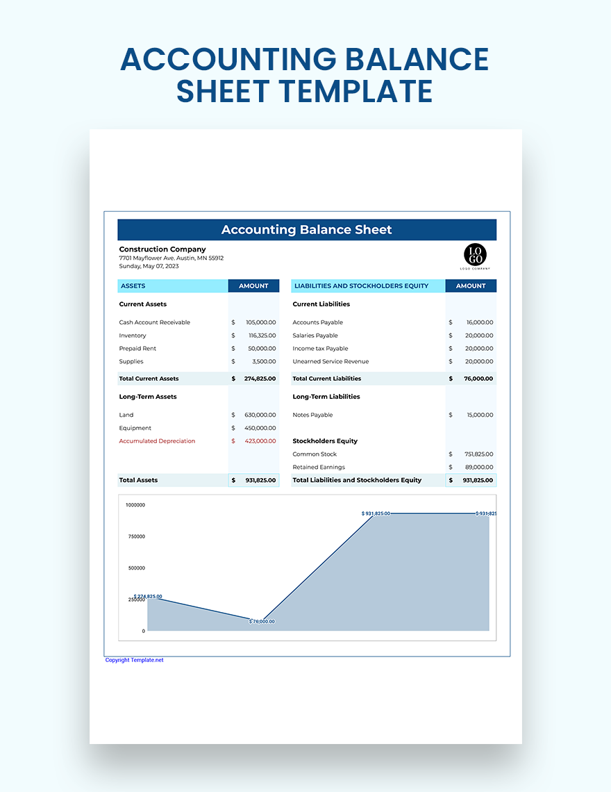 Balance Sheet PDF - Templates, Free, Download | Template.net