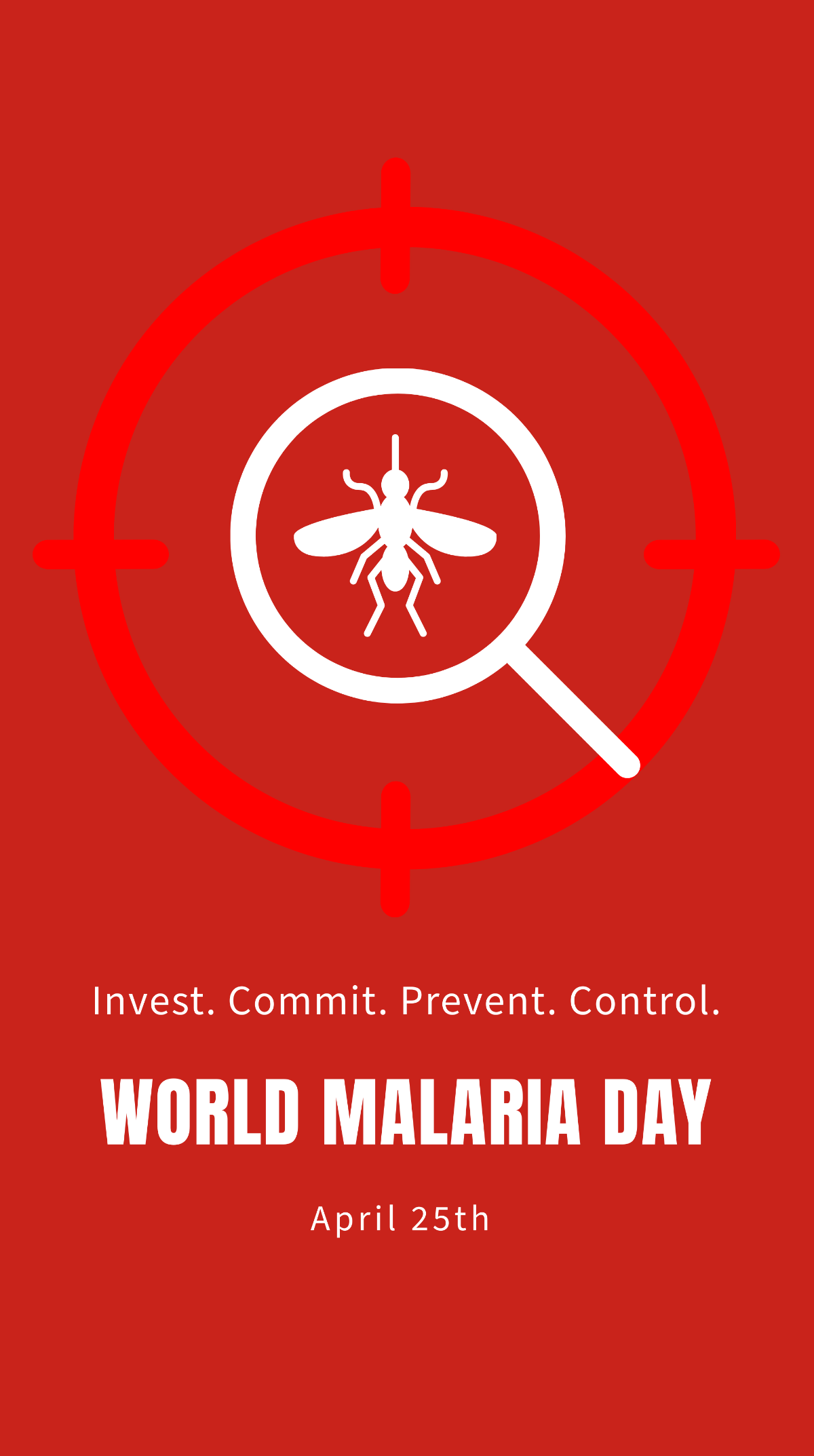 World Malaria Day Instagram Story Template