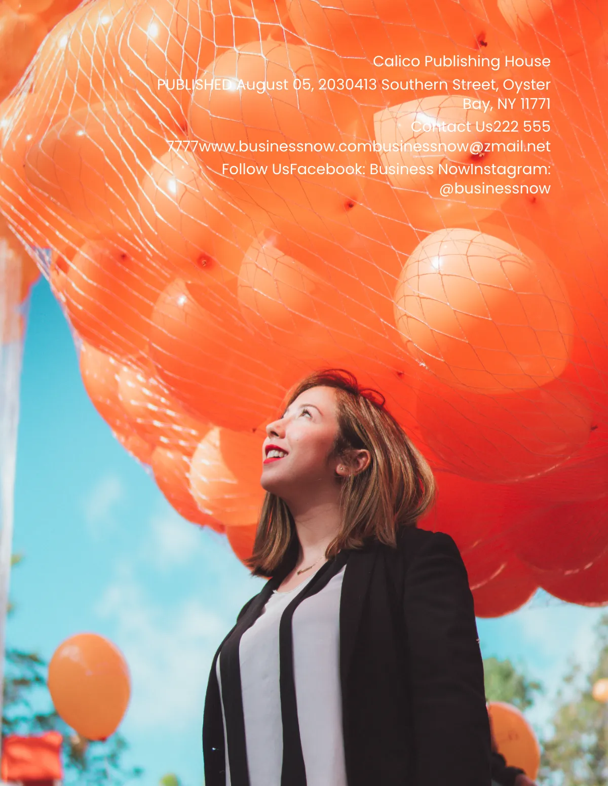 Free Creative Small Business Magazine Template to Edit Online