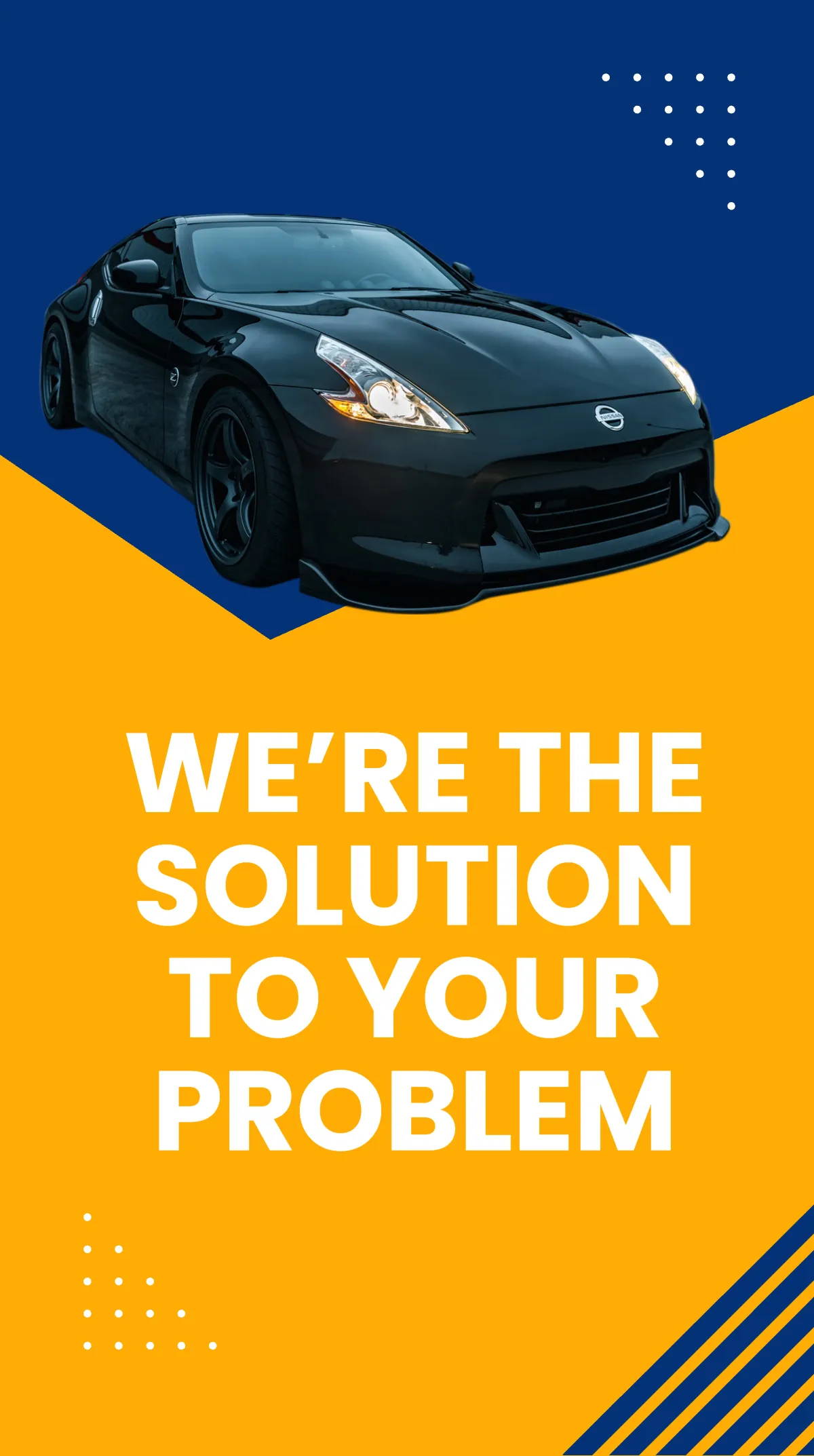 Free Car Rental Service Instagram Story Template to Edit Online