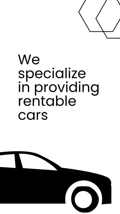 Free Company Car Rental Instagram Story Template to Edit Online