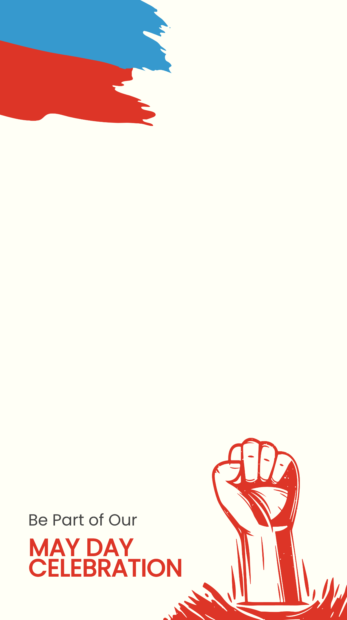 May Day Event Snapchat Geofilter Template